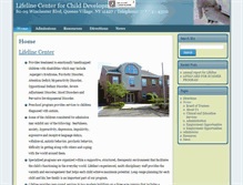 Tablet Screenshot of lifelinecenter.org
